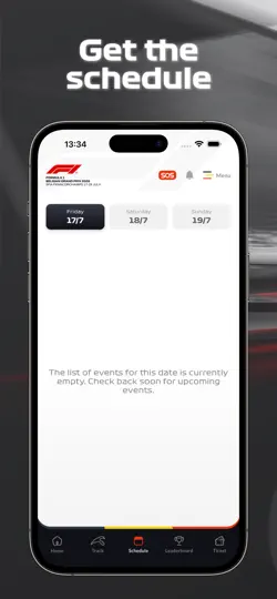 Capture d'écran de Formula 1 Belgian Grand Prix sur iPhone 3