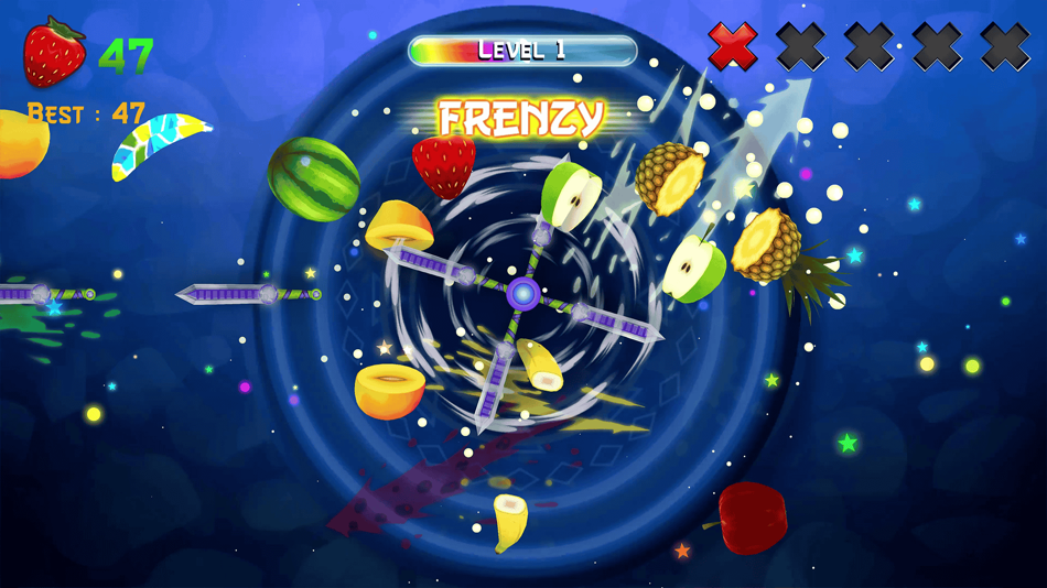 #4. Fruit Cutter 3D – Slicing Game (iOS) 由: Game Bee Studio