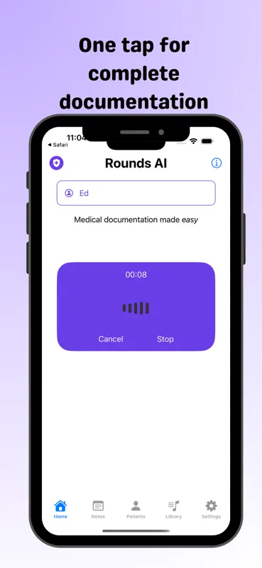 Rounds AI: Medical Guidelines screenshot 2 of 3