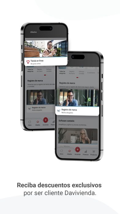 Davivienda Movil Empresas Screenshot