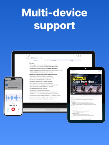 Summary - AI Note Taker App Store preview screenshot 13