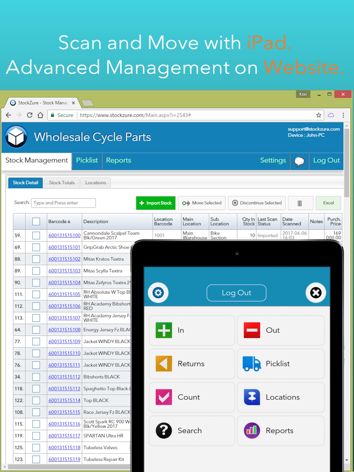 Stockzure,Inventory Management ipad screenshot 3