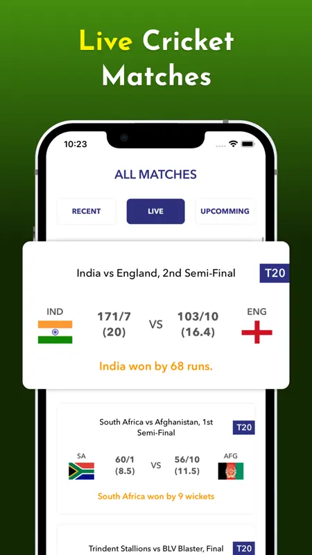 Live Cricket TV : All Matches screenshot 3 of 5
