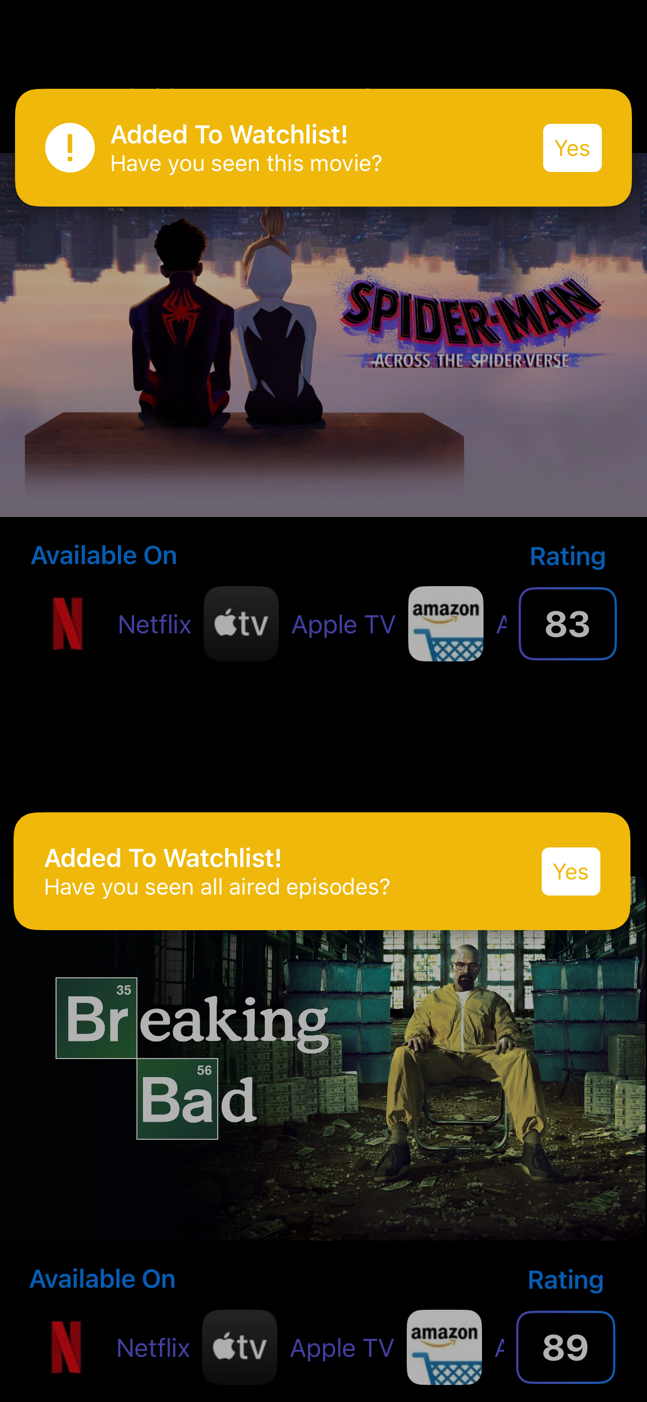 Watchlistr