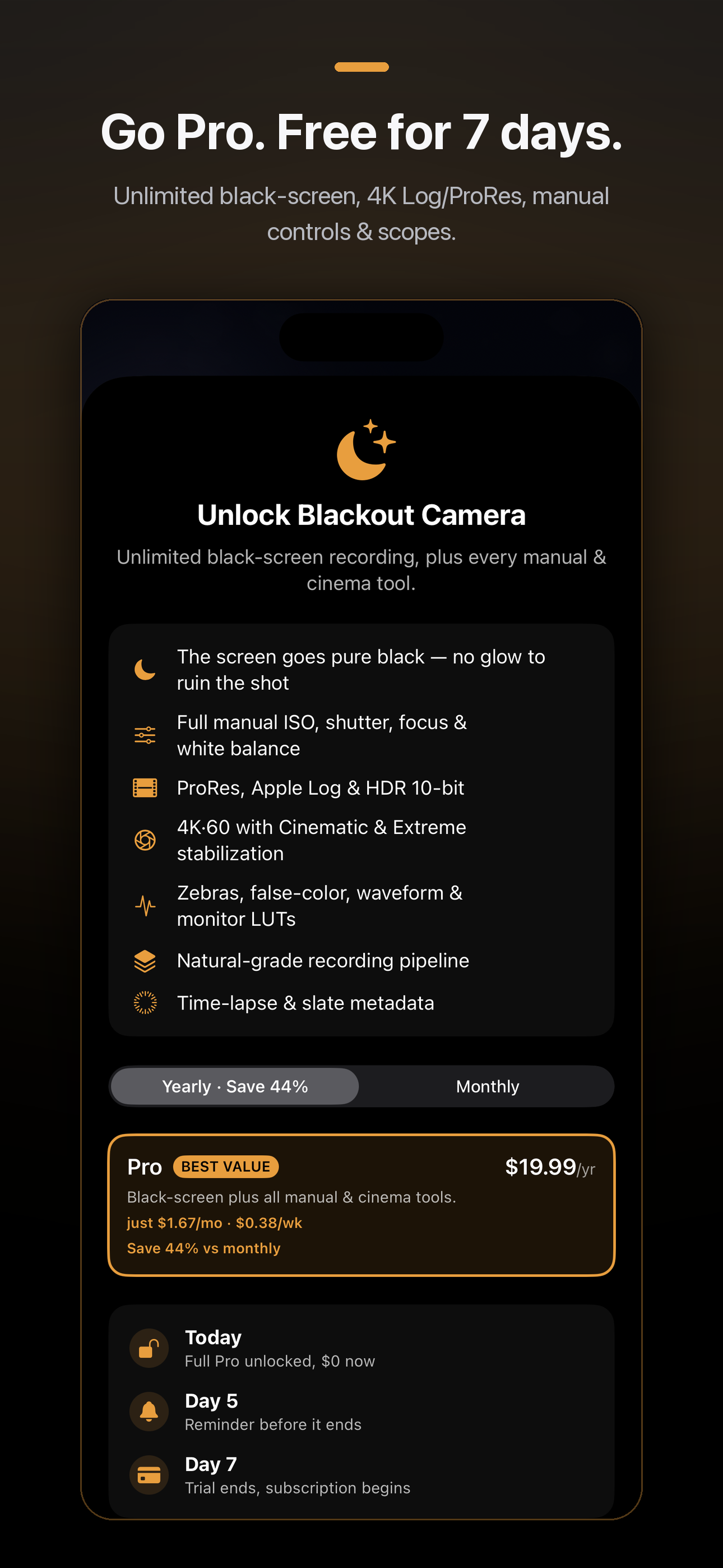 Blackout Camera screenshot 8