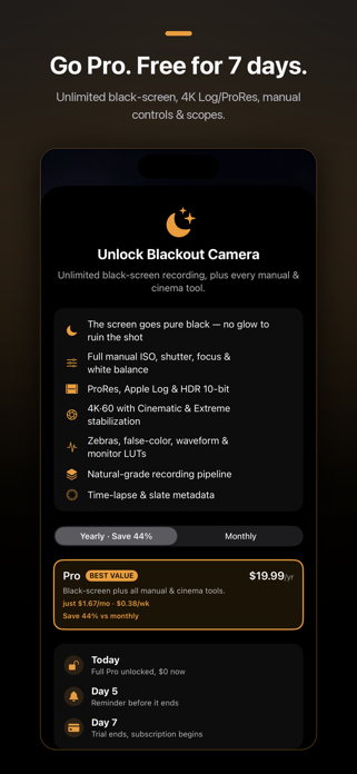 Blackout Camera Screenshot 8 of 8
