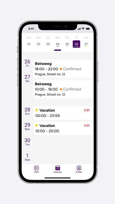 App screenshot