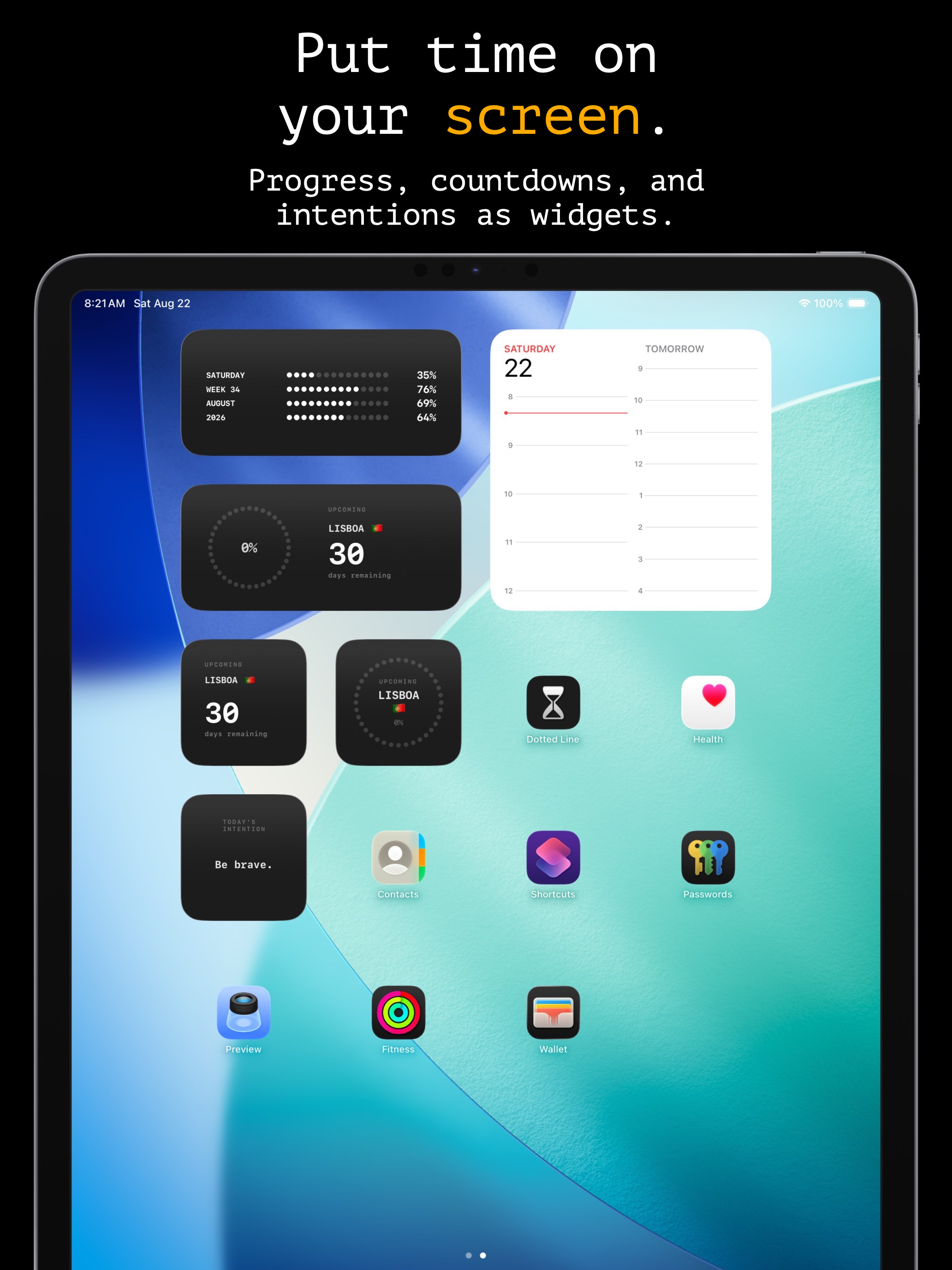 Visual Time - Dotted Line screenshot 10