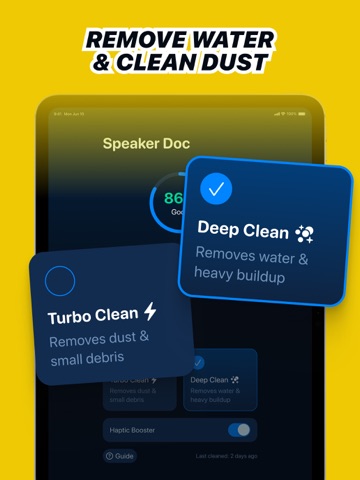 Water Eject · Speaker Doc iPad screenshot