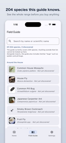 AI Insect Field Notes Screenshot 2 of 4