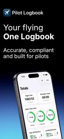 Pilot Logbook Screenshot 1 of 7