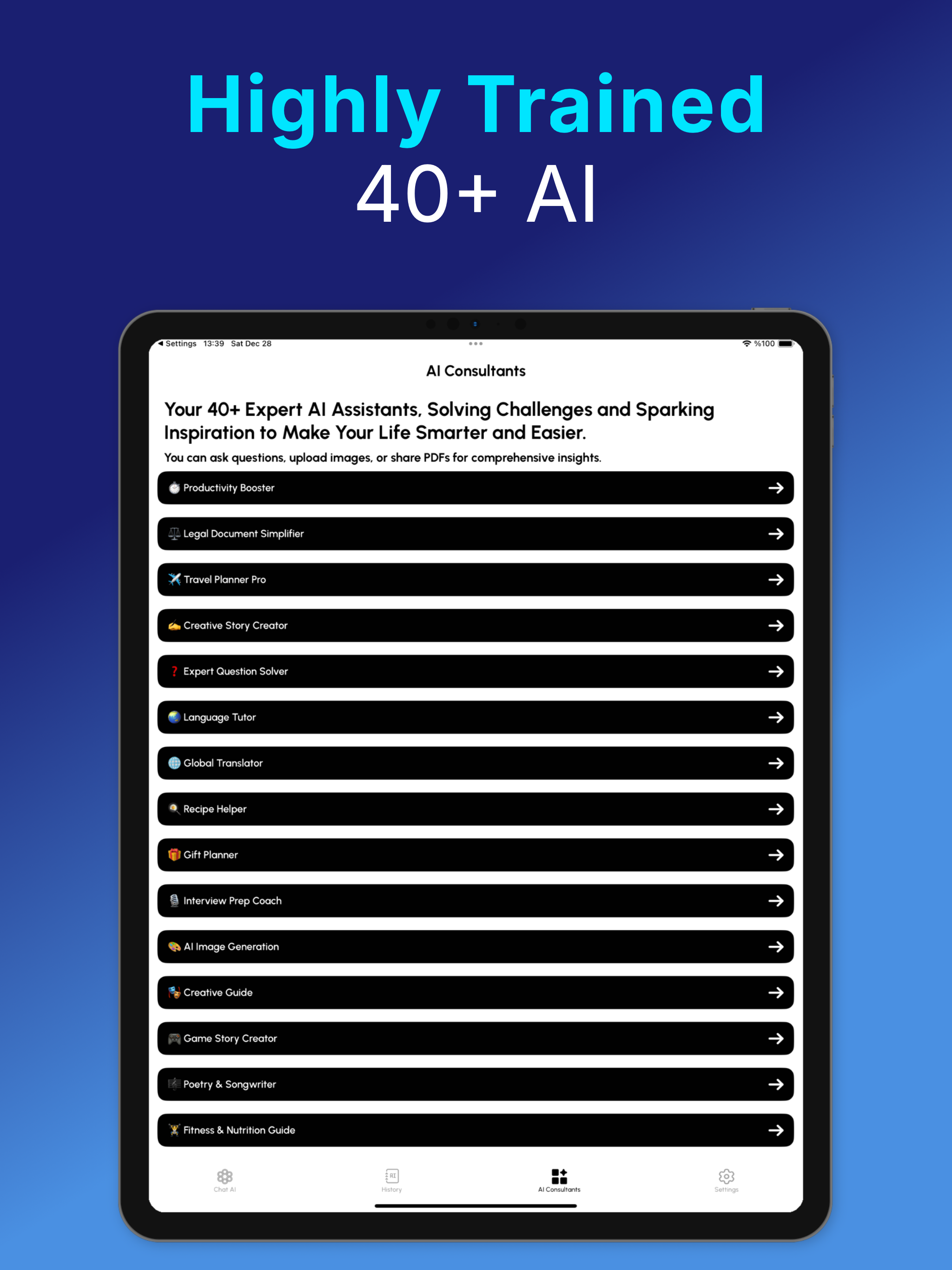 Chat+ AI: Safe & PIN-Protected screenshot 18