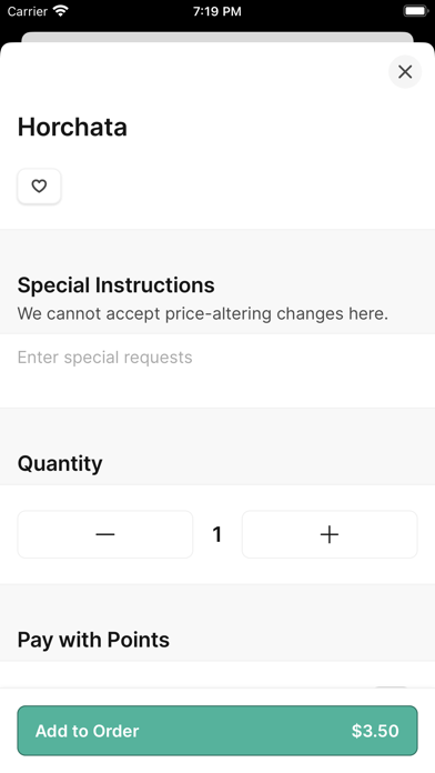 Rico's Tacos iPhone screenshot 3 - Food & Drink app