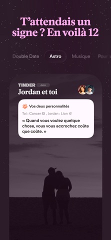 Tinder: appli de rencontre App Store preview screenshot 6