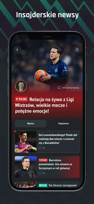 Meczyki: Wyniki na żywo, newsy iPhone screenshot 2