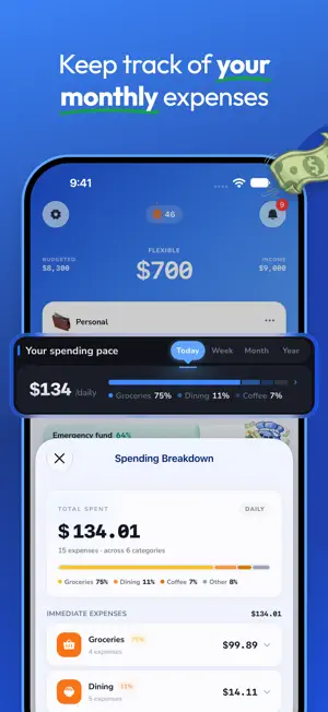 Budget Planner App - FloosYo screenshot 2