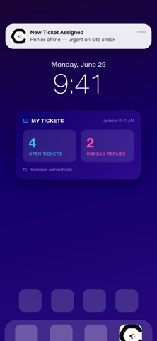 Capote Business Solutions iPhone screenshot