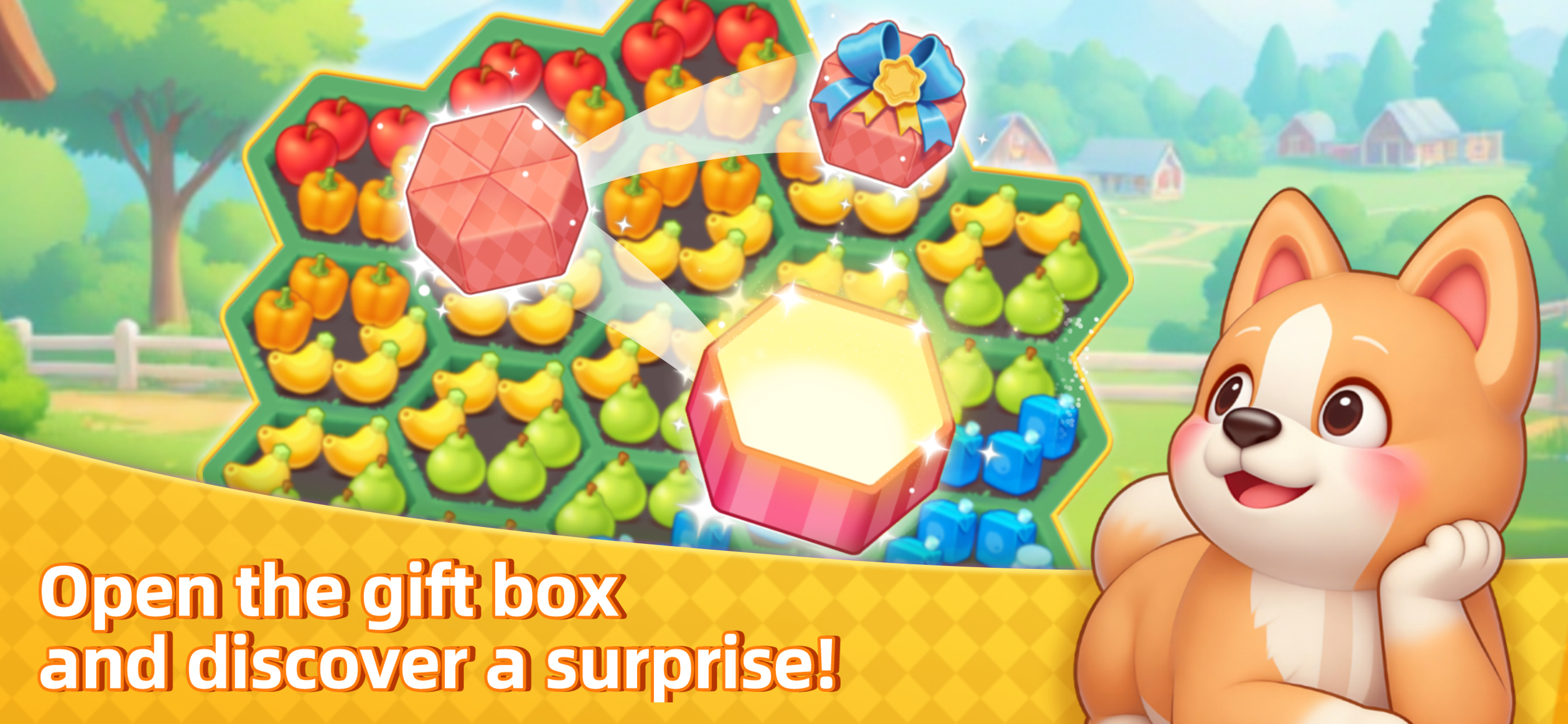 Farm Sort :Hexa Merge Master
