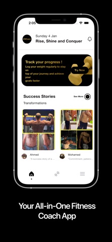 Fitcom App screenshot