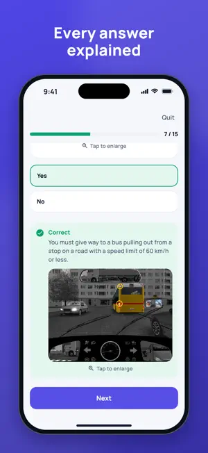 Teoriakoe FI – Driving Test screenshot 4