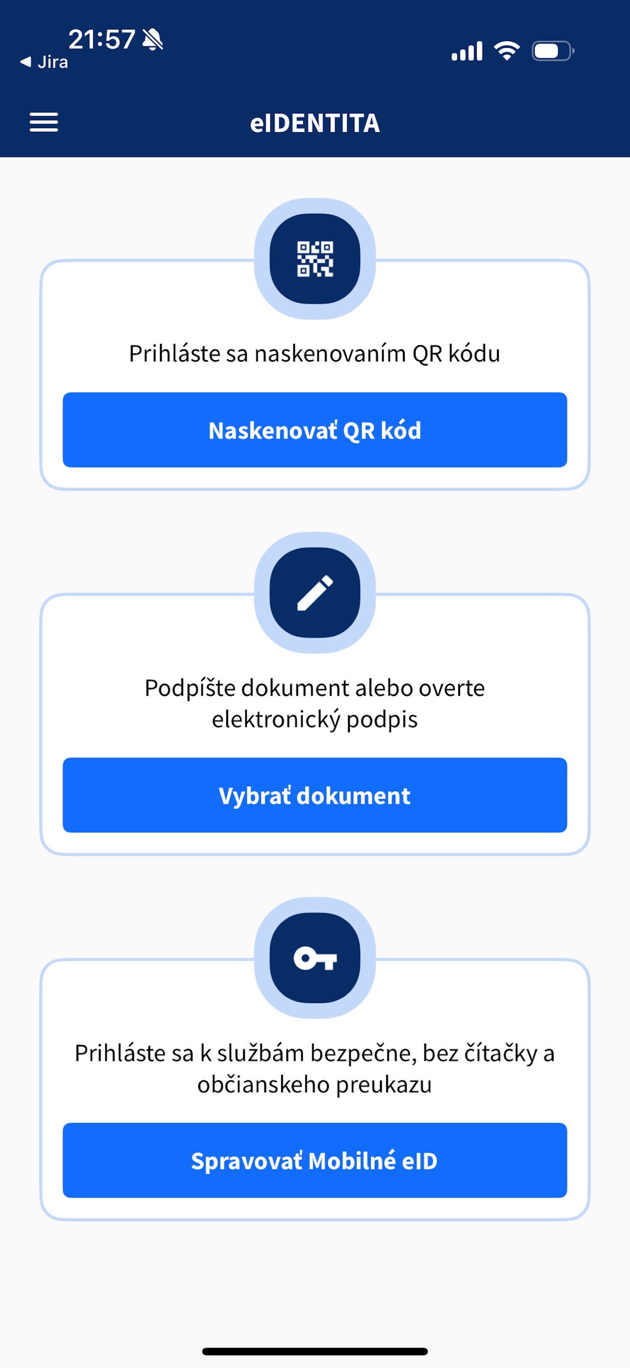 Screenshot 1 of eIDENTITA