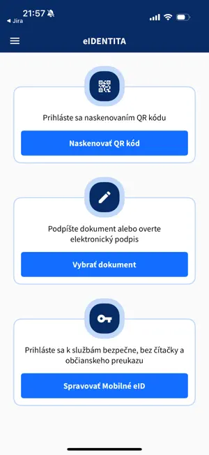eIDENTITA screenshot 1