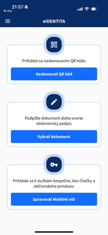 eIDENTITA screenshot