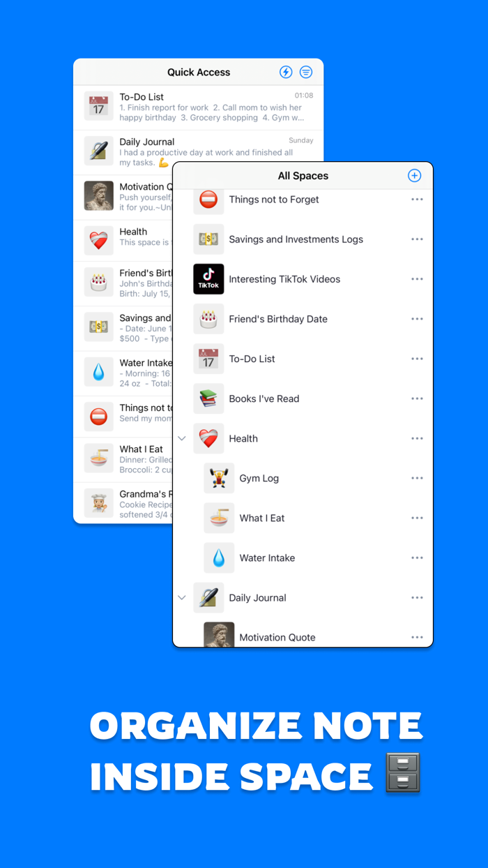Timenotes Note with Timestamp