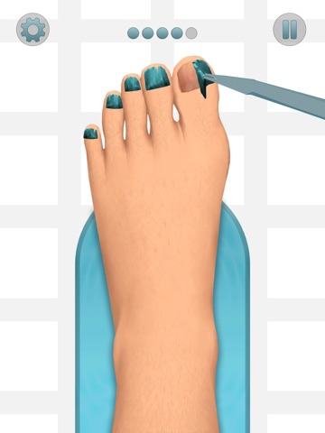 ASMR Foot Care: Doctor Games iPad screenshot