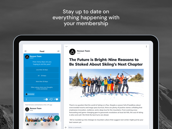 RenounPro iPad screenshot 4 - Social Networking app