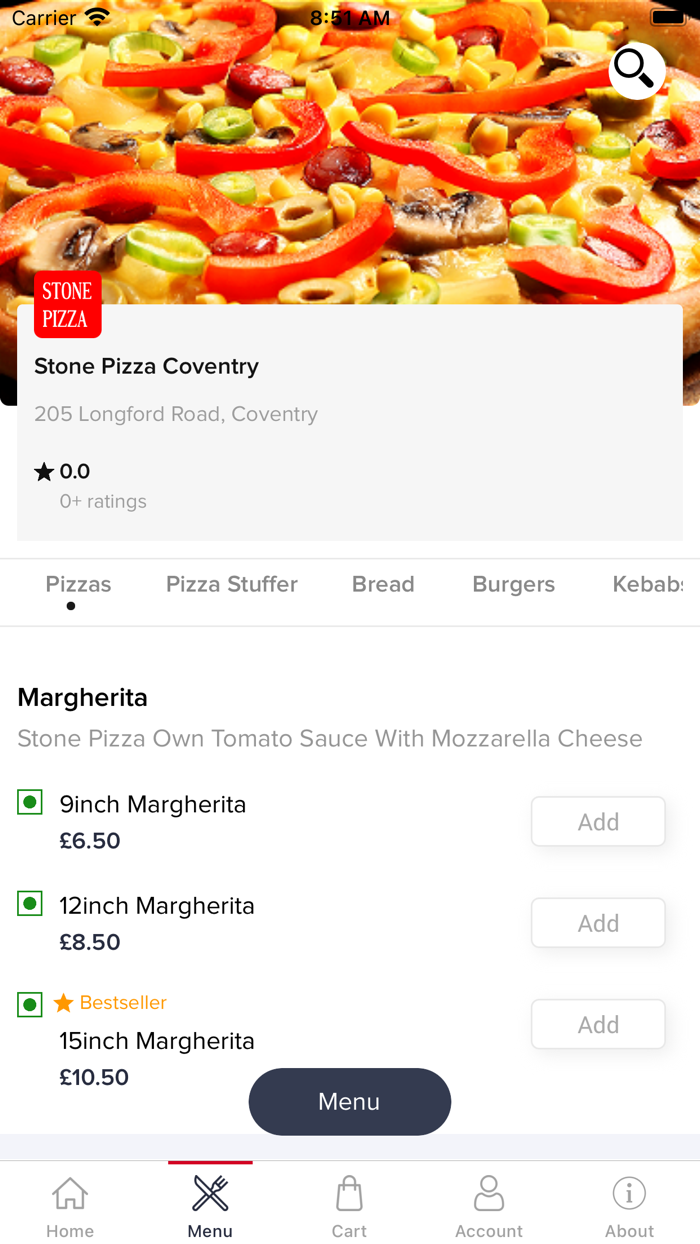 Stone Pizza Coventry