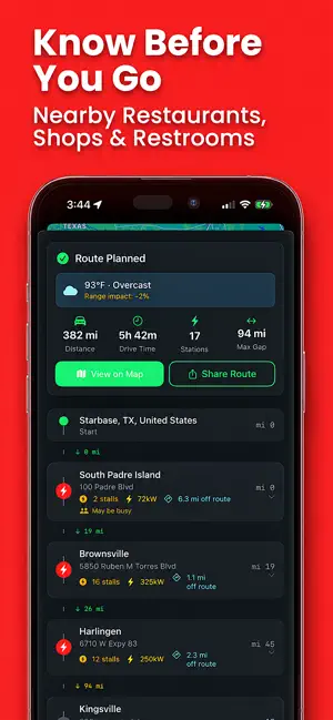 EV Charging Stations iPhone screenshot 5