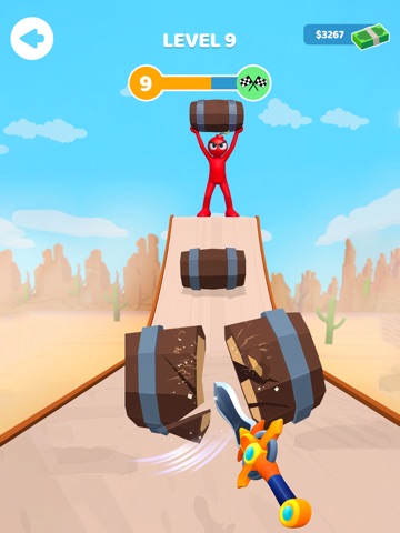 Crazy Sword Runner: Slash Rush iPad screenshot