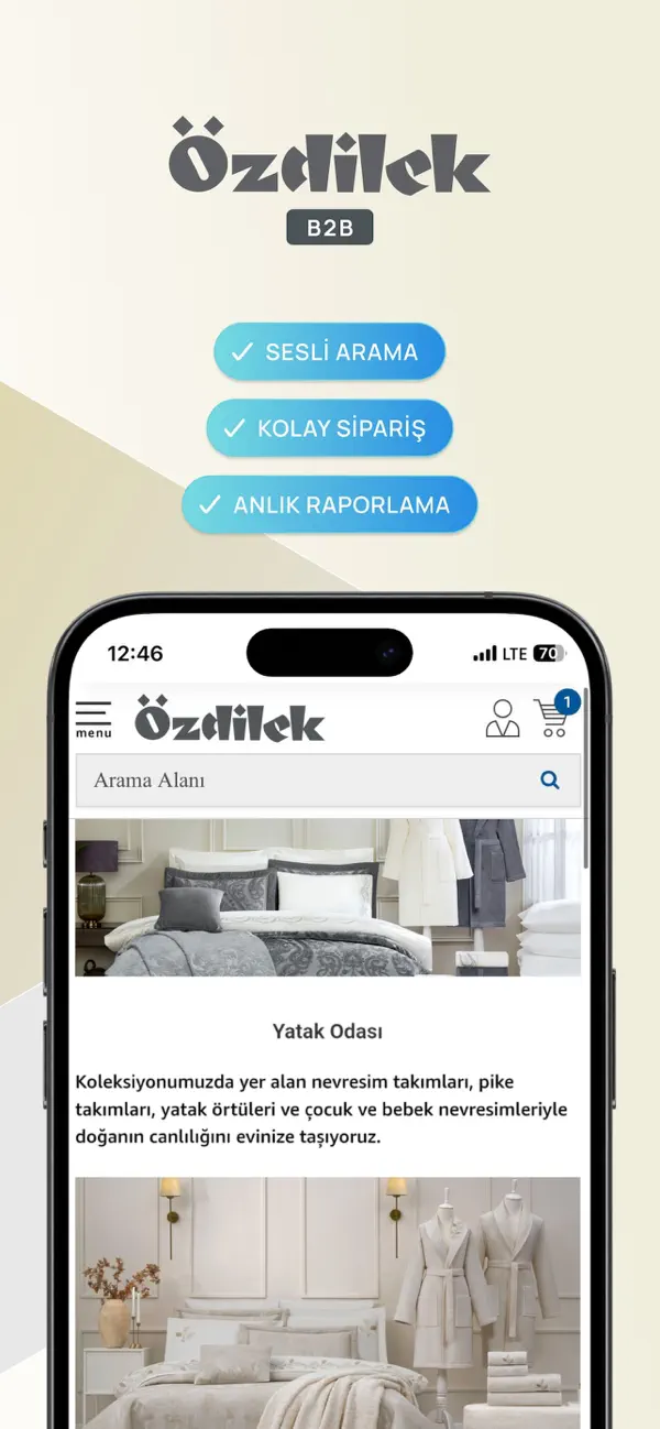 Screenshot #1 pour Özdilek B2B | İç Anadolu