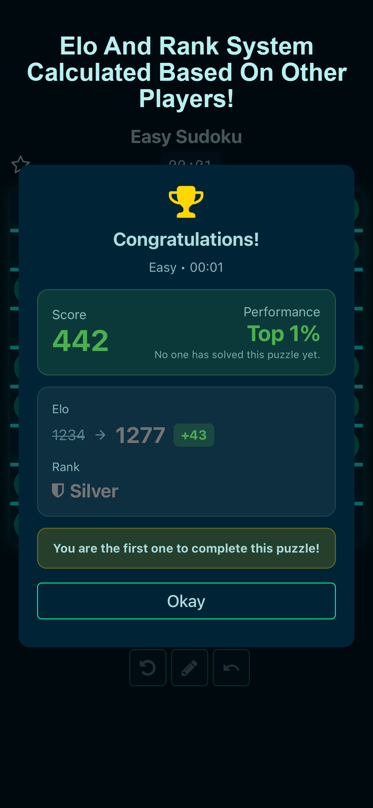 Competitive Sudoku screenshot 3