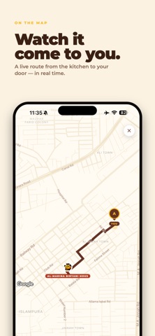 Drovi – Food Delivery App screenshot