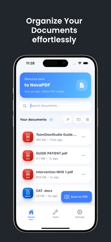 NovaPDF: PDF Scanner & Editor iPhone screenshot