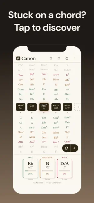 Canon: Chord Composer 截图
