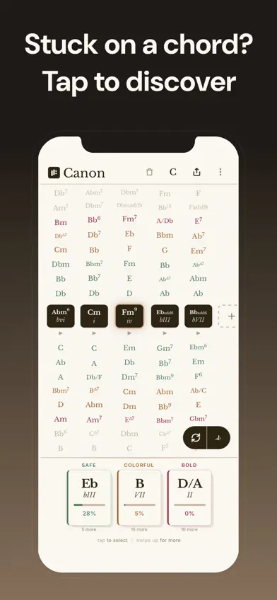 Canon: Chord Composer screenshot 1