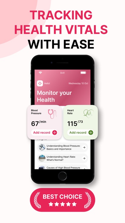 Heart Rate Monitor & Pulse Log