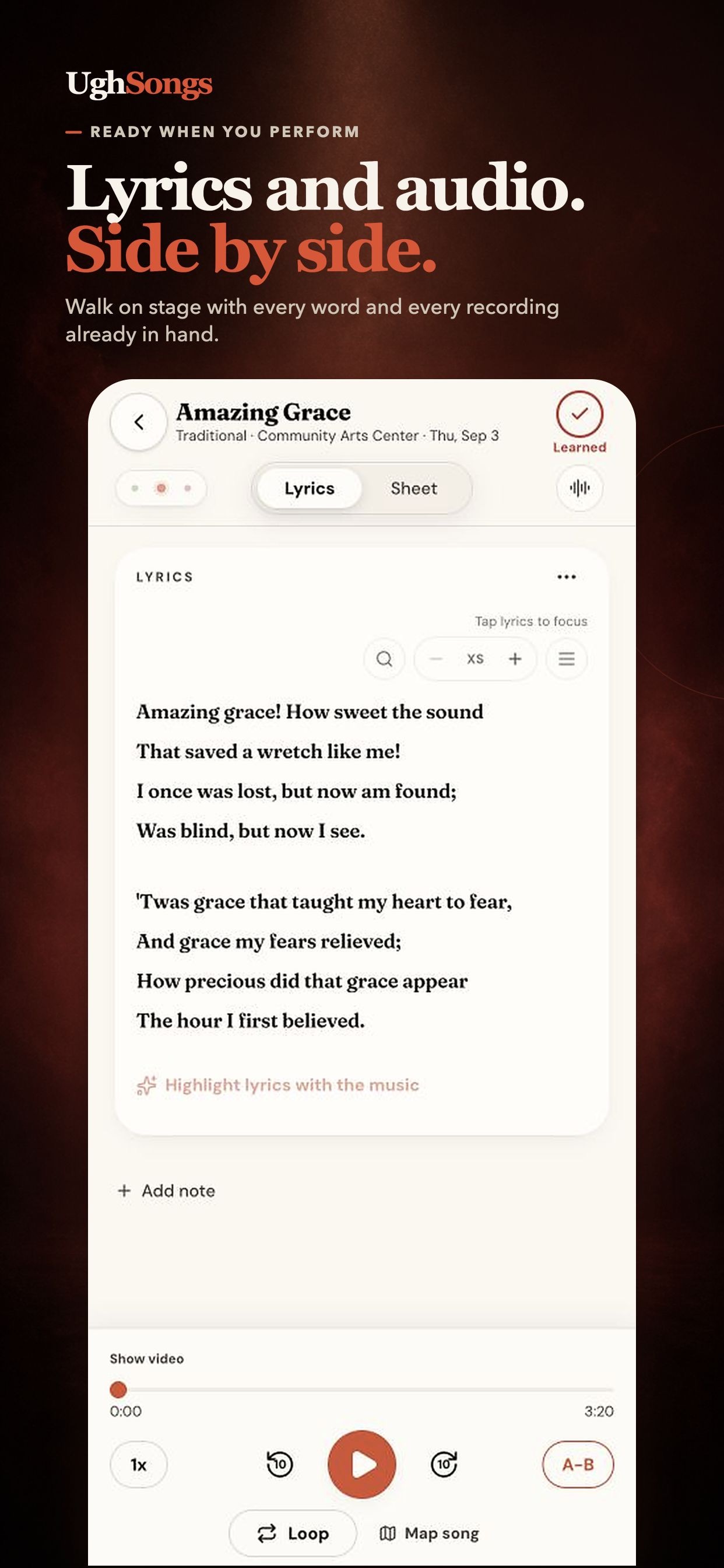 Screenshot 5 of UghSongs