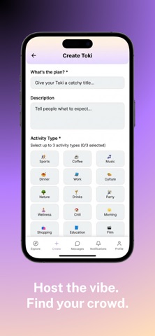 Toki Social Map screenshot