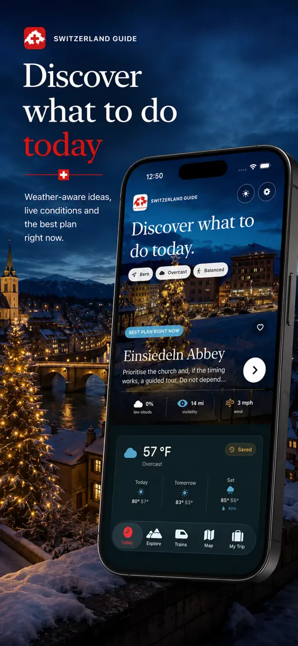 Screenshot #1 pour Suisse Guide de Voyage