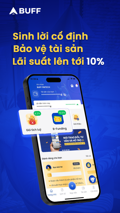 Screenshot #1 pour BUFF - Đầu tư và Tích luỹ