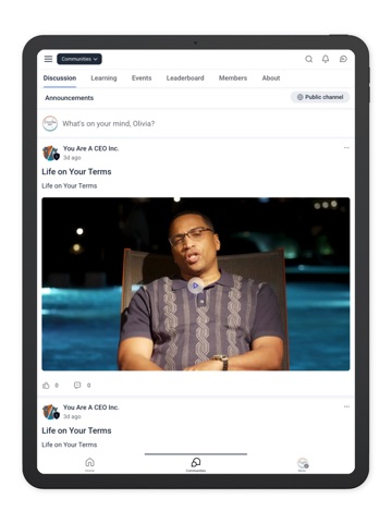 The Freedom Portal iPad screenshot