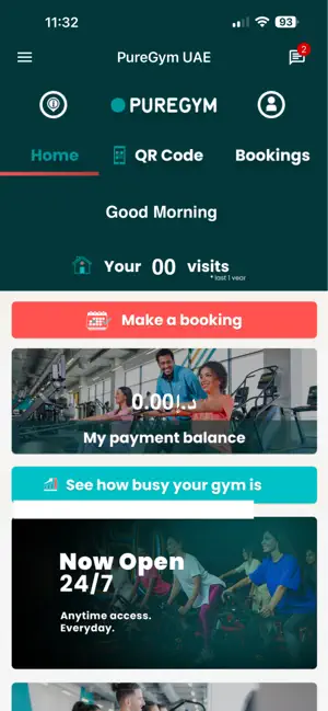 PureGym Arabia iPhone screenshot 1