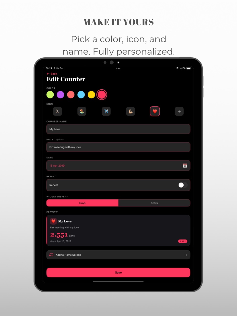 iPad screenshot