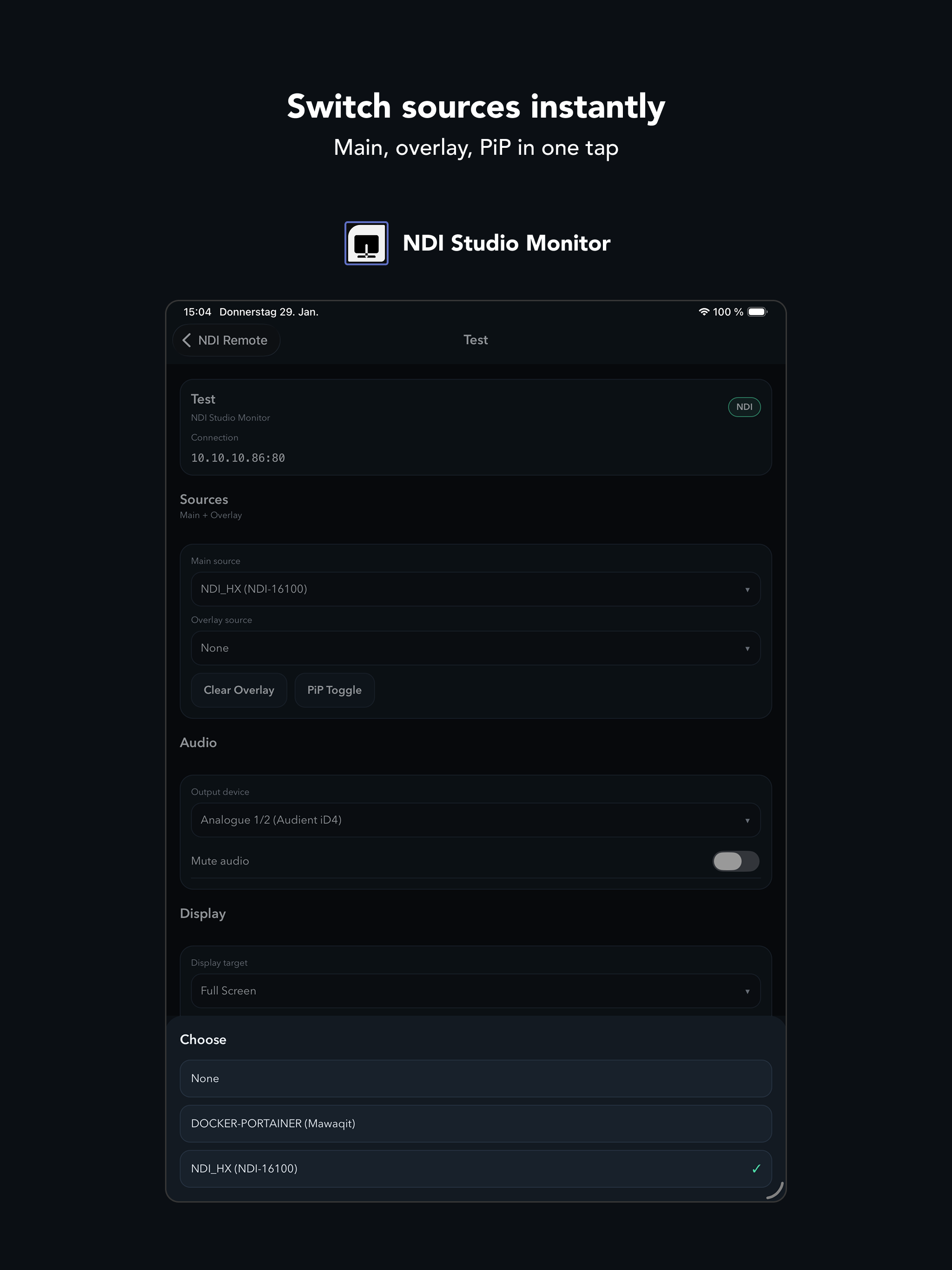 NDI Screen Remote screenshot 6