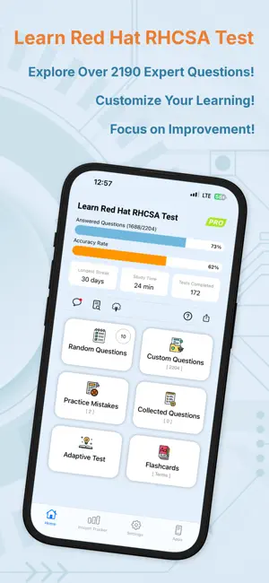 Learn Red Hat RHCSA Test screenshot 1