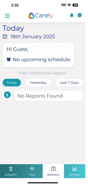 Carely Health screenshot 1